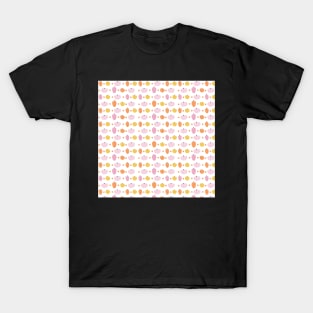 Cute Pink Pumpkin Pattern T-Shirt